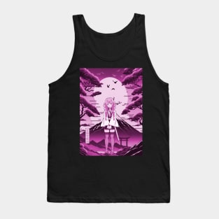 Purple kanroji japan style Tank Top